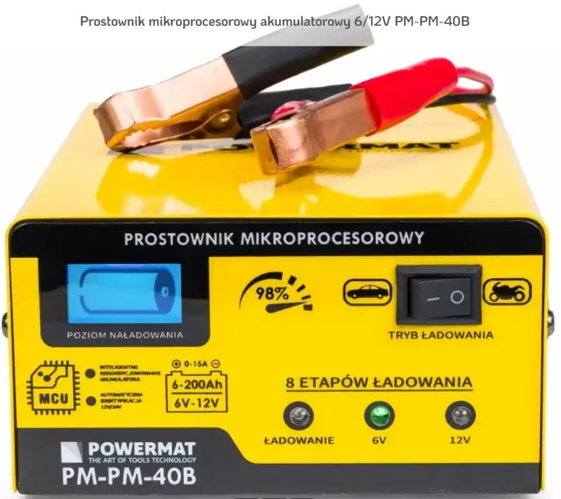 Zdjęcie Jaki prostownik do akumulatora motocyklowego wybrać, aby uniknąć problemów?